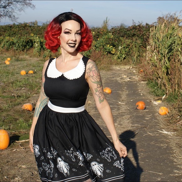 COPY - So Cute It’s Spooky Shift Dress - Picture 3 of 8